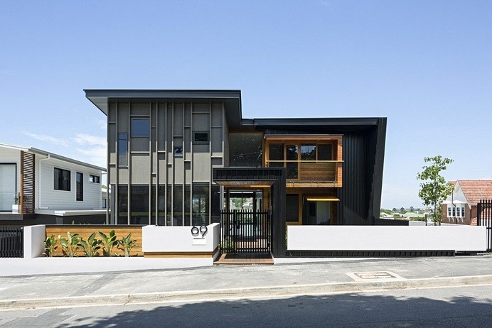 Christian House Has a Large Facade that Allows Generous Shapes and Volumes 1