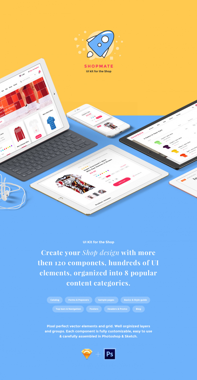 Shopmate – UI Kit for the Shop