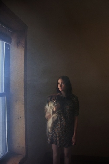 smoke | Flickr - Photo Sharing! #smoke #girl #photo #window #dog