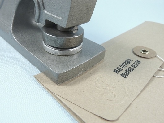 Neal Fletcher — Portfolio #emboss #stamp #portfolio #design #graphic #projects #identity