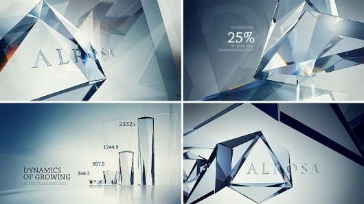 Alrosa | Serkin Andrew #frame #diamond #storyboard #style