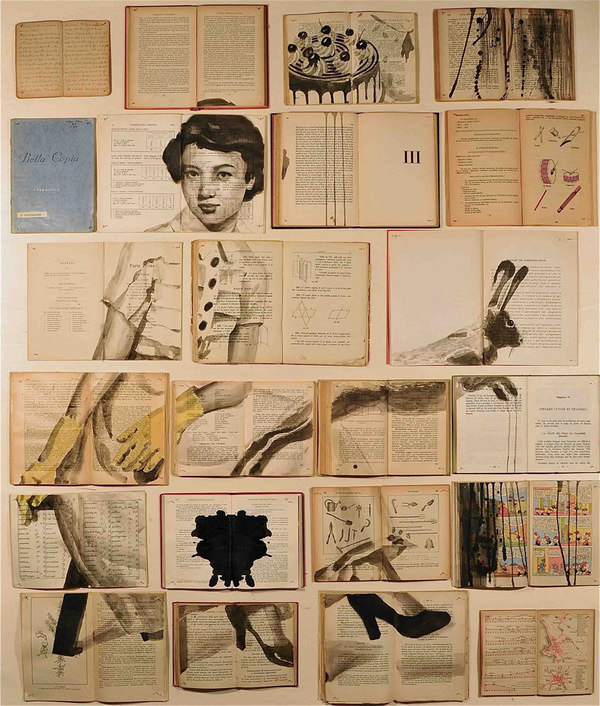 Book Paintings by Ekaterina Panikanova #book #painting #ekaterina panikanova