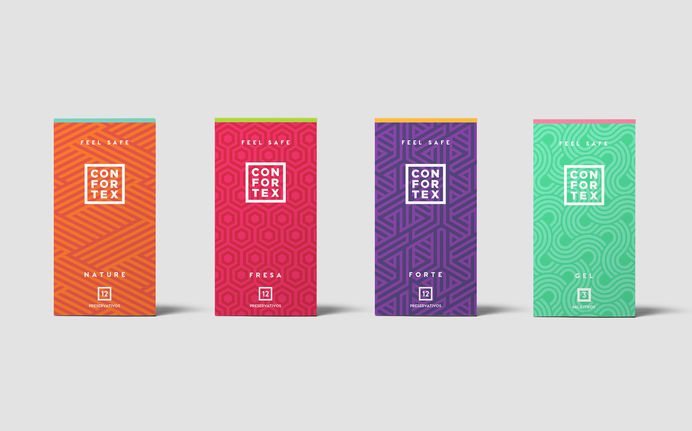 Confortex, Branding & Packaging project by The Woork Co