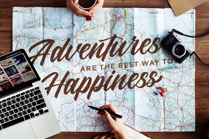 Adventures are the best way to Happiness