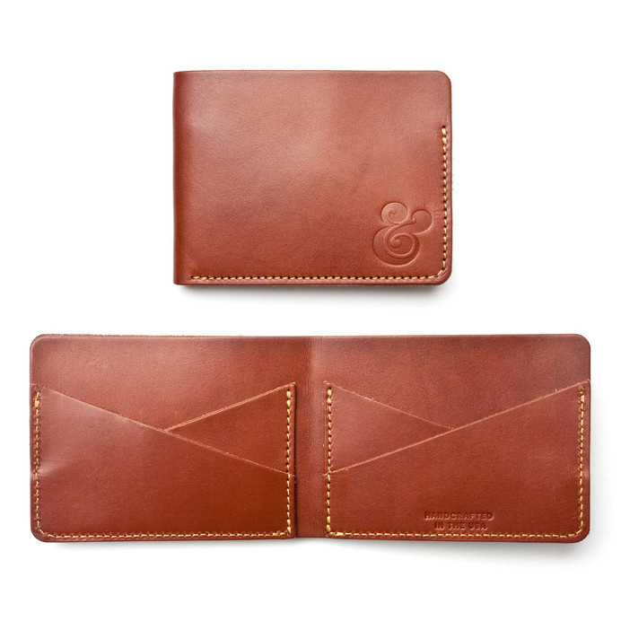 CROSS POCKET WALLET (BROWN LEATHER) #wallet #ugmonk #ampersand #product #photography #leather
