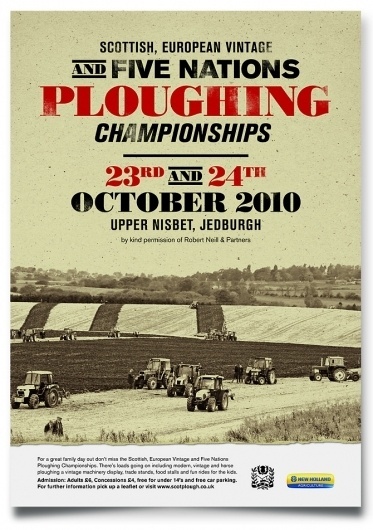 Plough Poster – I dig it! | KVGD Blog #poster #typography