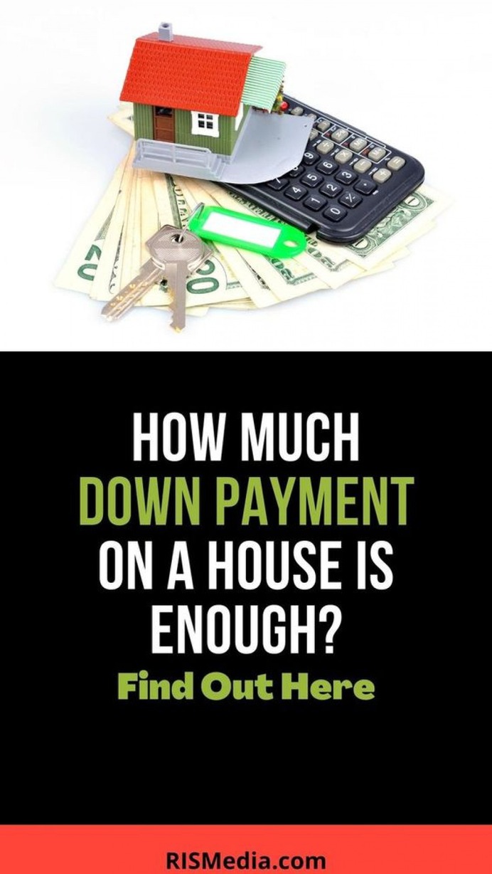 How Much Down Payment is Enough For a House Infographic