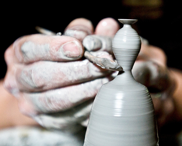 Miniature Hand Thrown Pottery