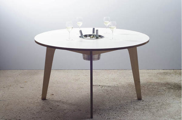 The Dine Ice Bucket Table Design by Miguel Mestre #interior #design #decor #home #furniture #architecture