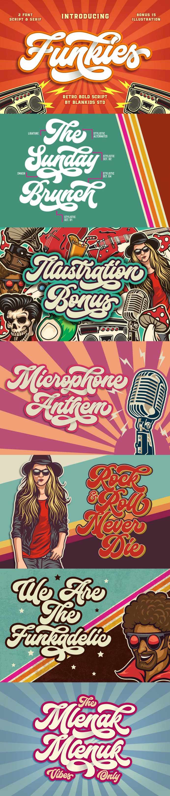 Funkies 2 Font + Extras (INTRO SALE)
