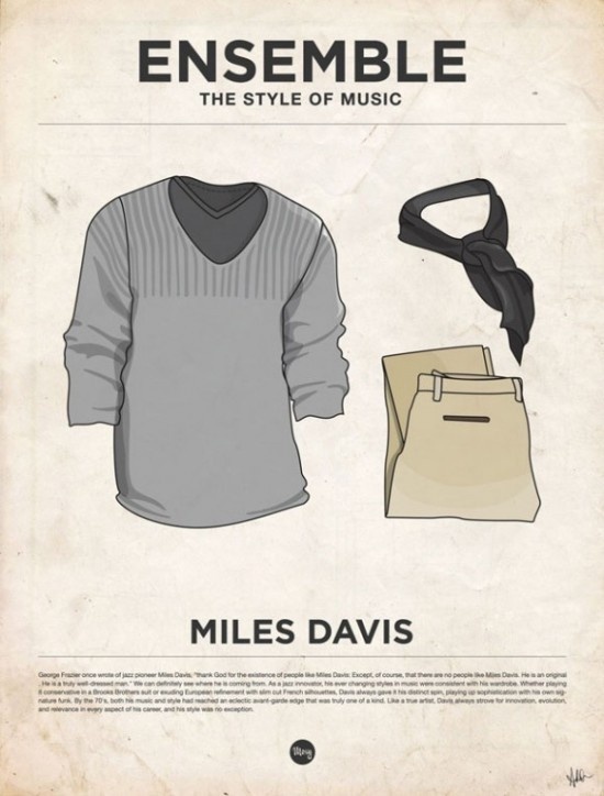 The Style of Music Posters | Fubiz™ #illustration