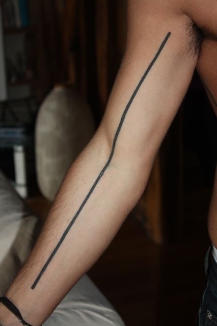 Contact Page screen design idea #189: Cool tattoo. #sexy #line #ink #tatt #boy #tattoo #men #arm #cool