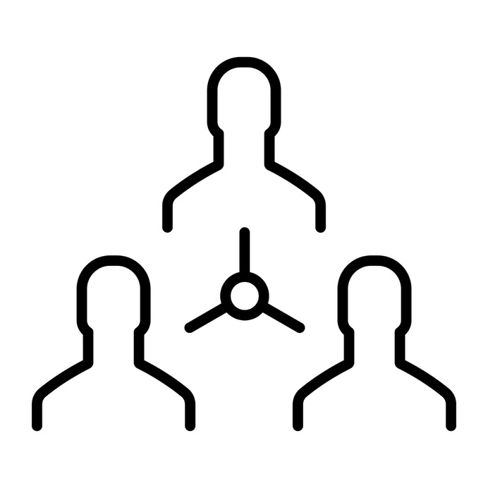 See more icon inspiration related to team, boss, group, structure, people, hierarchical structure, networking and business on Flaticon.