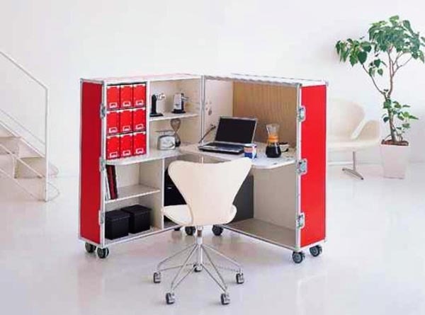 Trunk-Station-Office-on-Wheels-005 #office #design #home #product #industrial