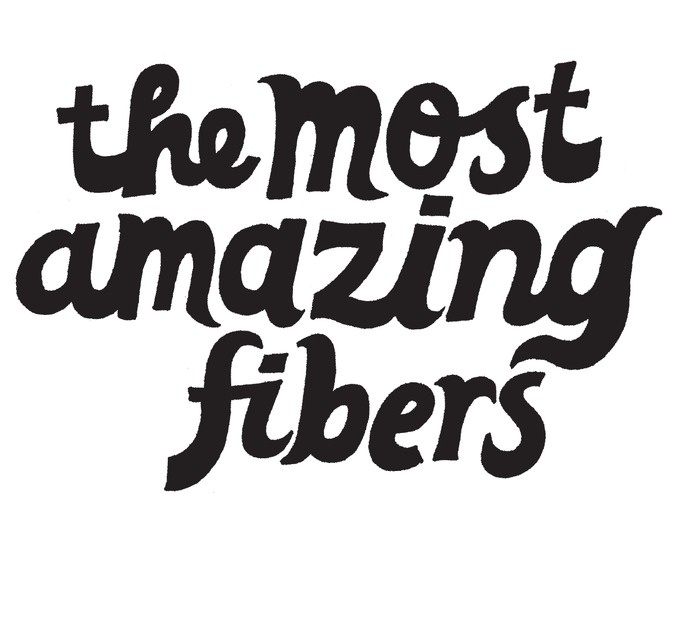 The most amazing fibers #typography