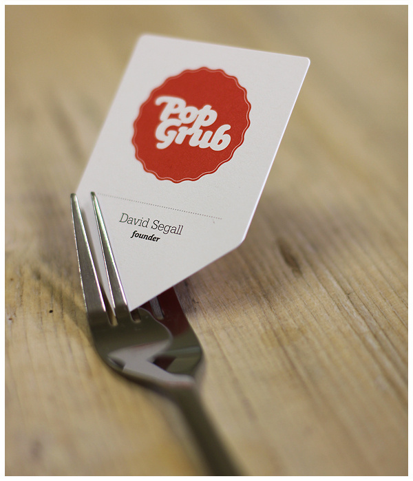 Businesscardsii #red #business #card #logo #typo #fork