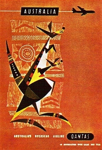FFFFOUND! | Australia Quantas Ad on Flickr - Photo Sharing! #flight #airplane #travel #jet #plane #promo #poster #australia #quantas
