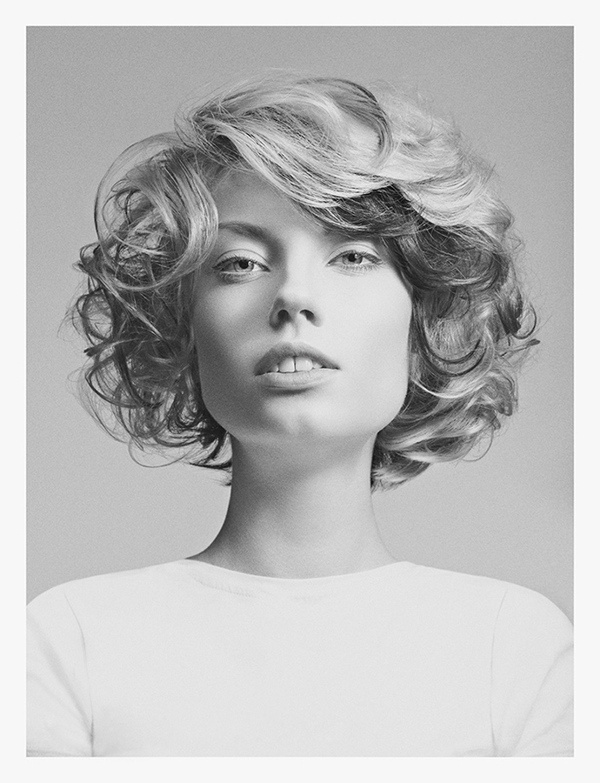 G+B on Behance #hair #style #salon #lady