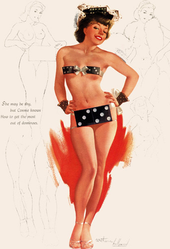 History of Art: Pin-up Art - Ted Withers #ted