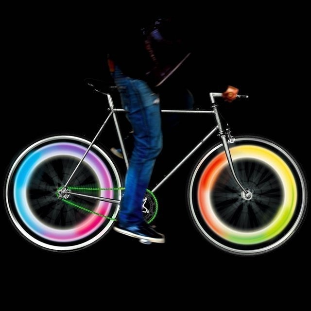 Mathmos Bike Wheel Lights #tech #flow #gadget #gift #ideas #cool