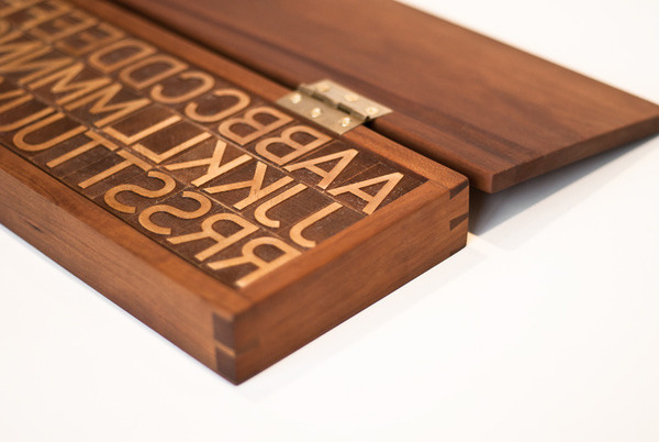 The Design Blog #wood #letters