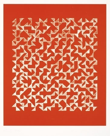 The Josef & Anni Albers Foundation #anni #offset #photo #geometric #ii #double #albers #impression #1978