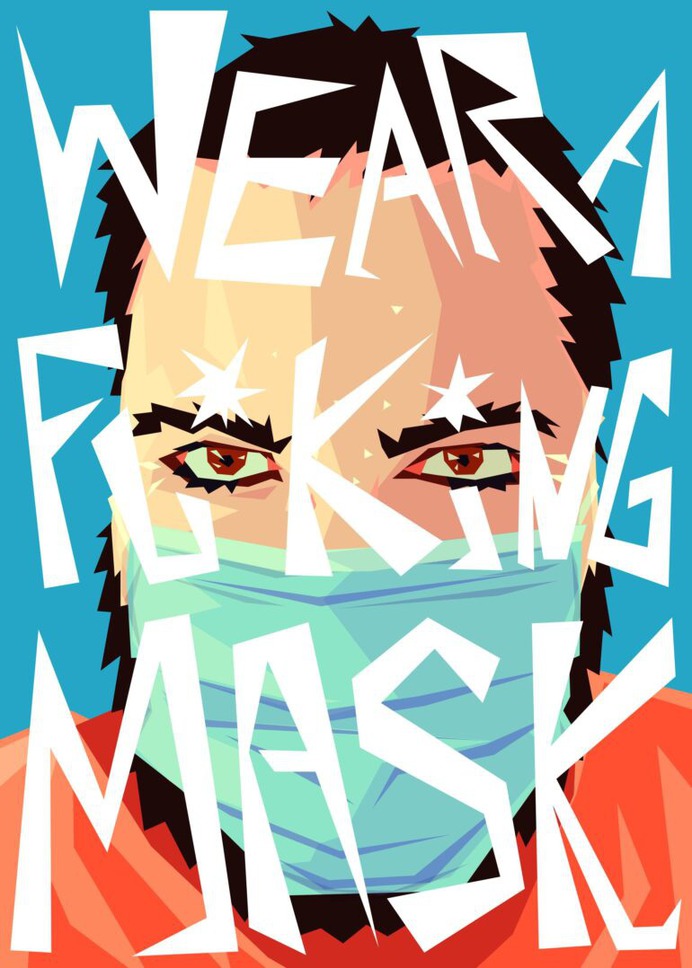 Wear a mask, please. by SzymonWajner