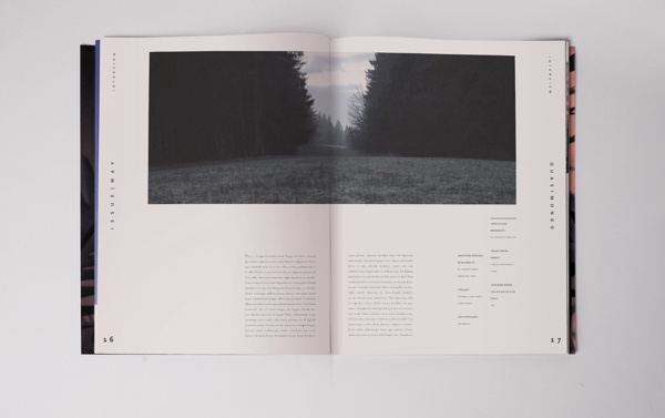 Vagabond on Behance #layout