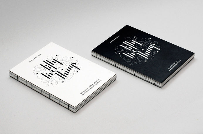 Fifty-Five Things - marie zieger #binding #design #book #typography