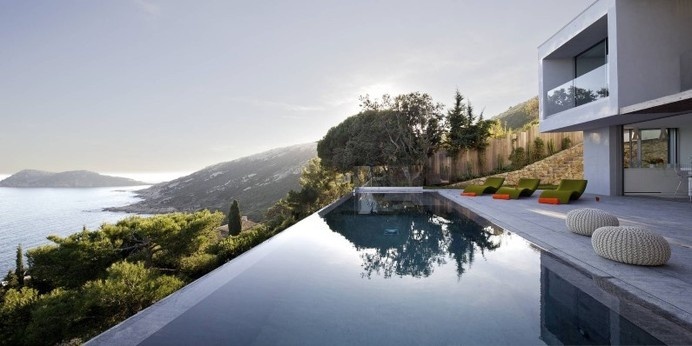 Villa L'escalet in Ramatuelle – with a panoramic view to the sea