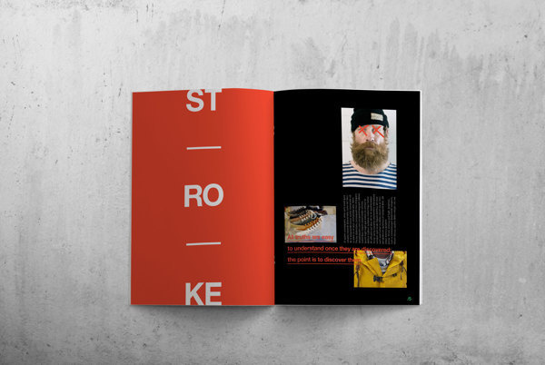 Garage #layout #editorial #magazine