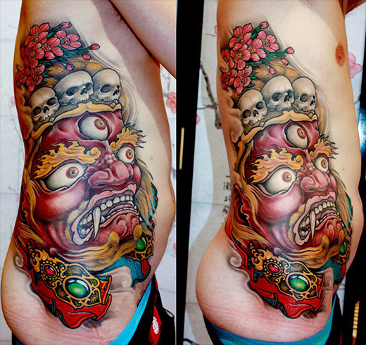 Tattoo Inspiration: Kostas Tzikalagias #dinh #quyen