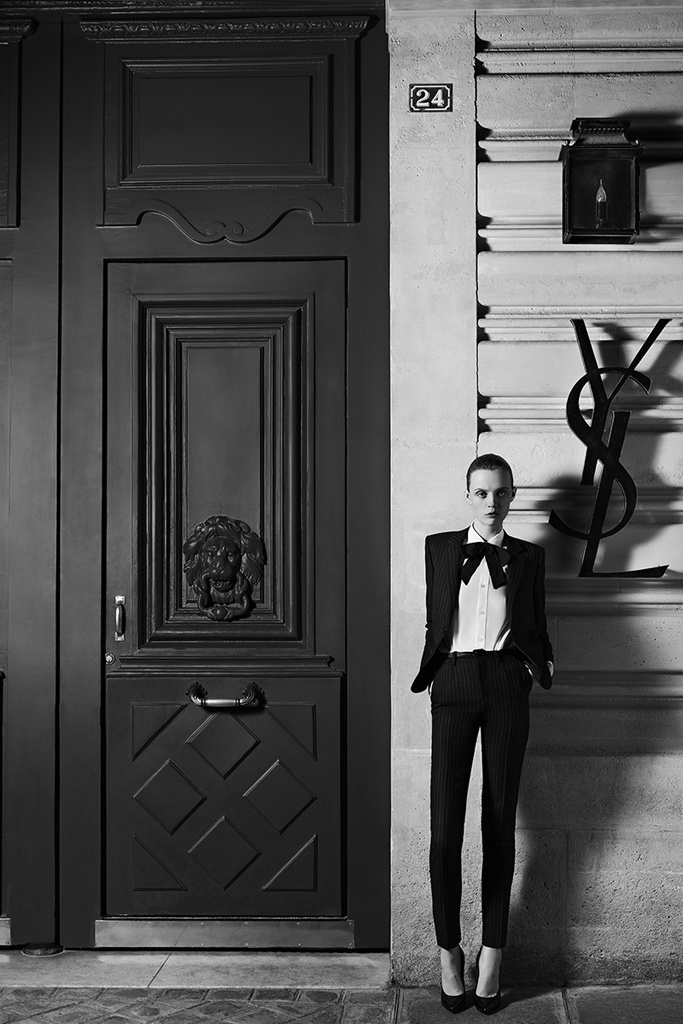 Saint Laurent Couture Campaign "Rue de l'université" #fashion #photography #YSL