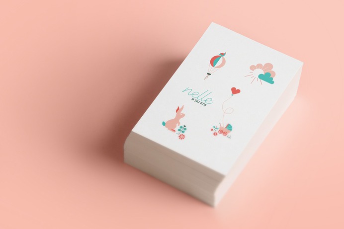Nelle's Birth Announcement on Behance