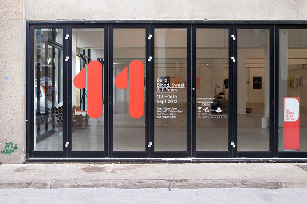 Build— +44(0)208 521 1040 / Blood, Sweat #window #signage #vinyl #sign