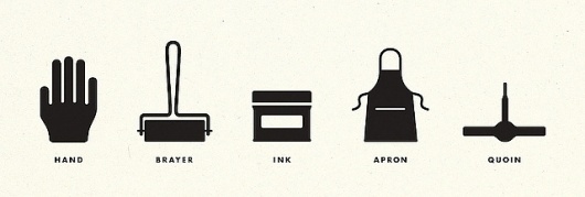 Letterpress Illustrations | Flickr - Photo Sharing! #icons #pictograms