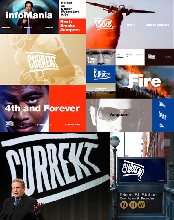 Current TV Identity on Behance #logo #brand #identity