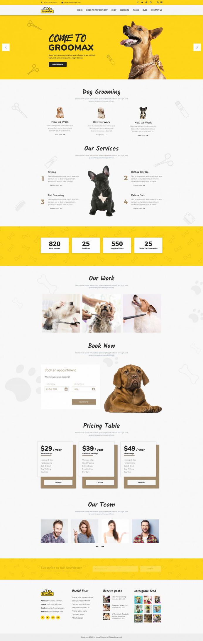 Groomax – Pet Grooming & Shop