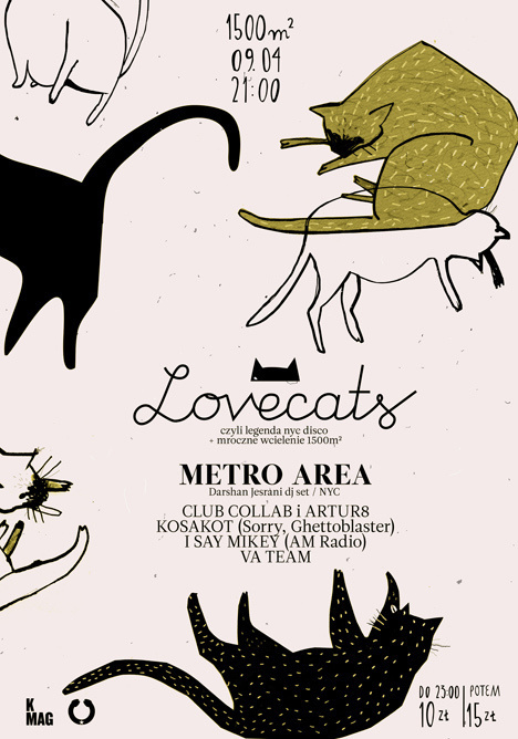 CLUBCOLLAB.COM » Blog Archive » LOVECATS : DARSHAN JESRANI (METRO AREA, NYC) #poster