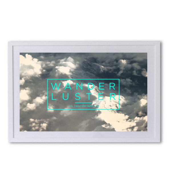 Are You A Wanderluster? Poster. Available as a high resolution print quality digital download. #nomad #wanderlust #journey #travel #wander