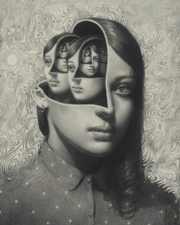 johnston retratos grafito metamorfosis