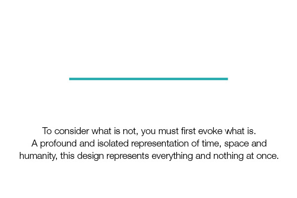 An image of a line full of meaning on Yoke's Brand Waffle blog post #waffle #design #designer