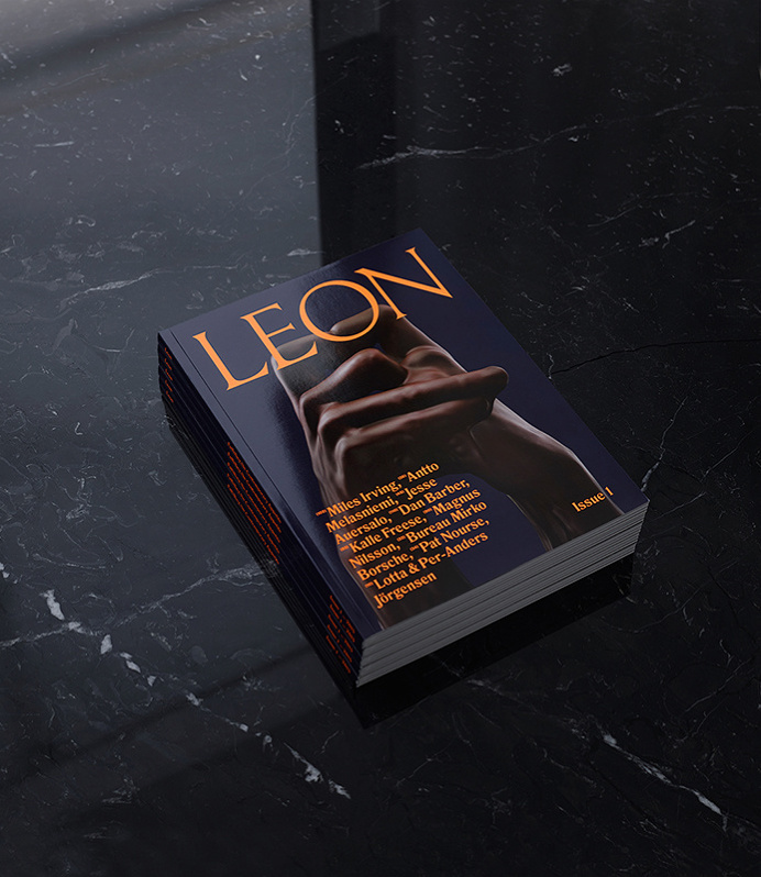 Cover of LEON Mag 1 #jesseauersalo #agencyleroy