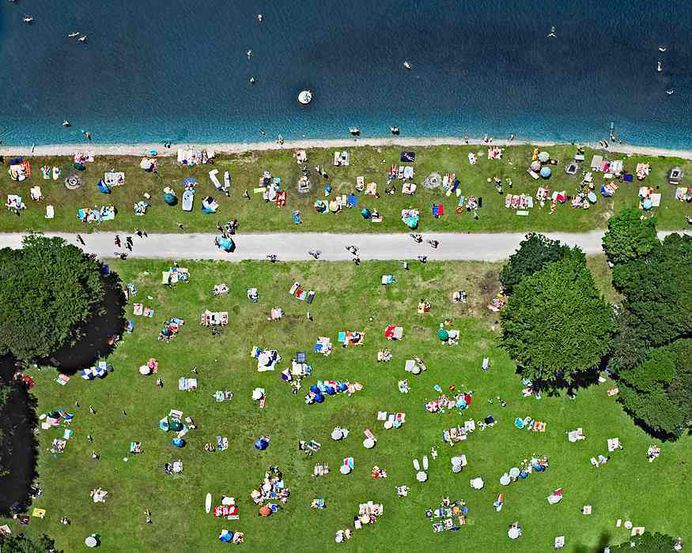Aerial Views of Miami by Bernhard Lang