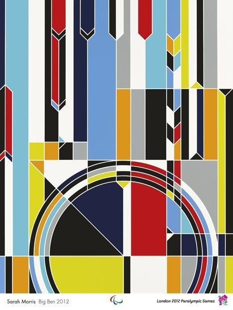 (via London 2012 Olympic and Paralympic Games posters) #illustration