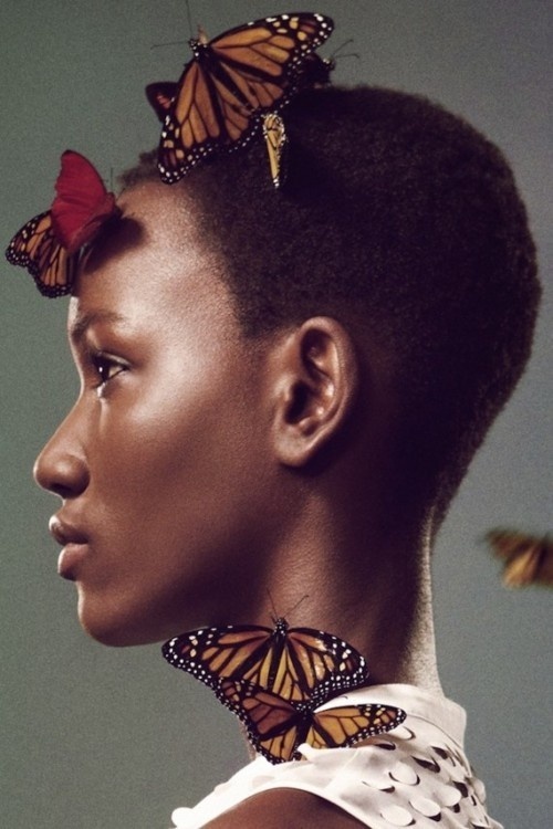 Shades of Blackness #butterfly #photography #woman #black