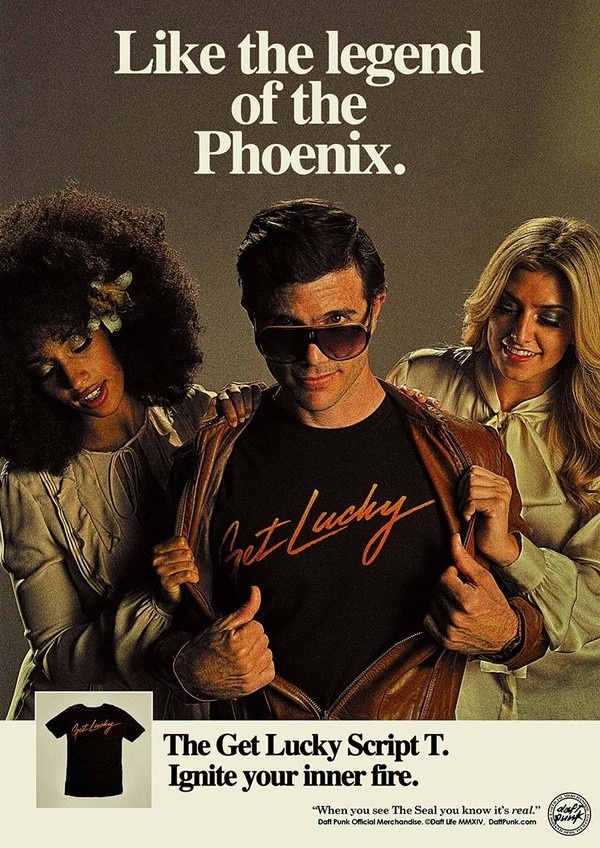 Daft Punk #70s #design #poster #apparel