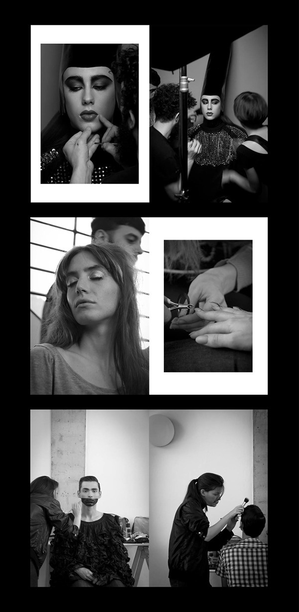 Jazmin Calcarami - makeup on Behance #branding #design #makeup #flyers #fashion