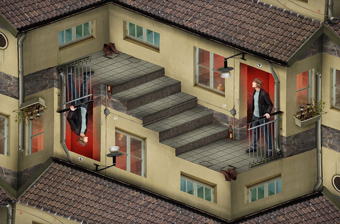 optical-illusions-photo-manipulation-surreal-eric-johansson-5 #cgi #optical #illusion #photoshop