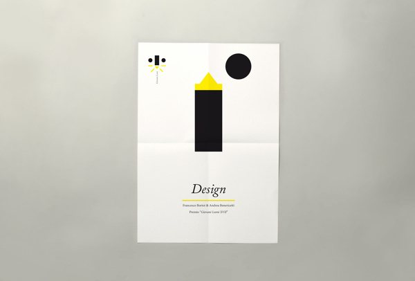 "Think young lion" (Giovani leoni 2013) on Behance #cannes #young #giovani #leoni #lion #yellow #2013 #black #brand #and
